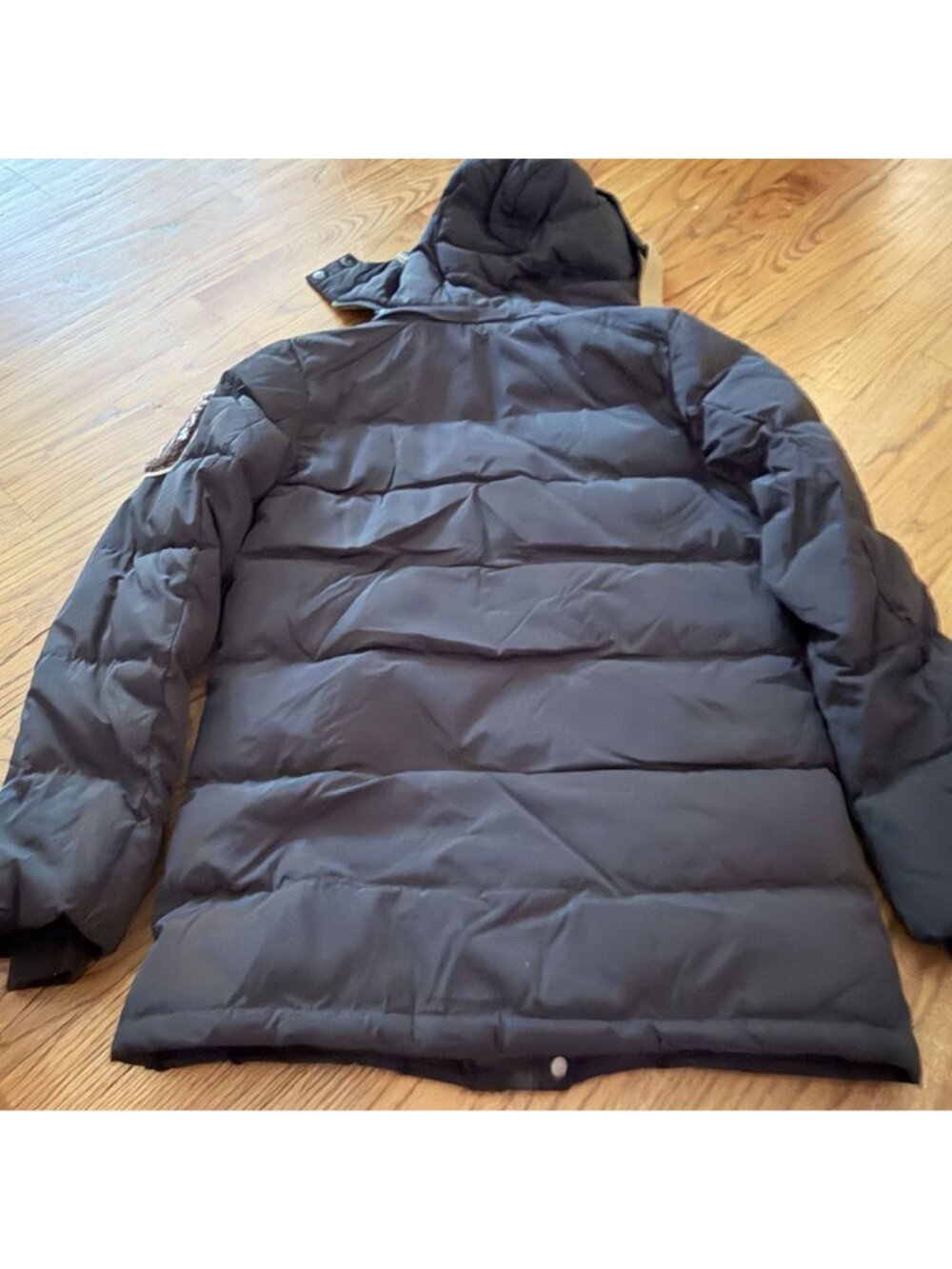 J Sports Hooded Black Coat Jacket Youth XL 13-14 Warm Coat - Picture 9 of 9